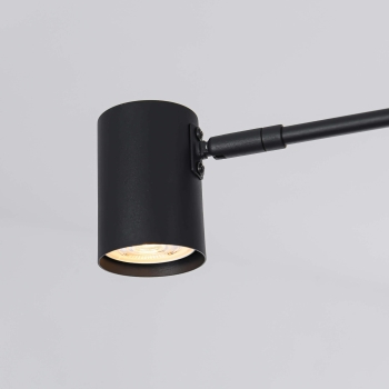 SNOW fekete 6x50W GU10 mennyezeti lámpa Light Prestige