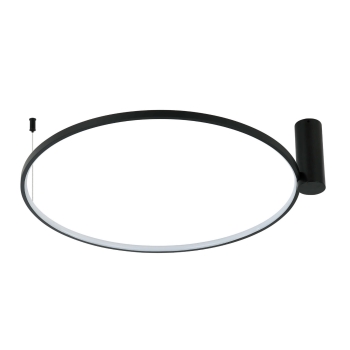 Plafond RING L fekete 1xLED CCT Light Prestige fényszóró