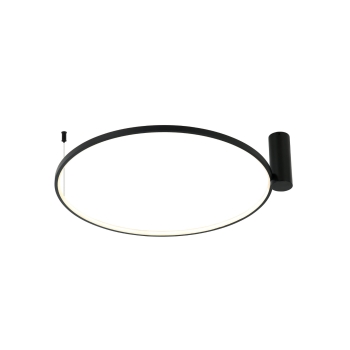 Plafond RING S fekete 1xLED CCT Light Prestige fényszóró