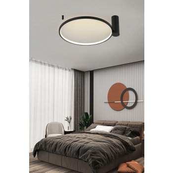 Plafond RING S fekete 1xLED CCT Light Prestige fényszóró