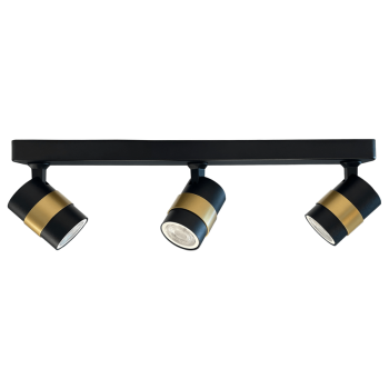 ANILLO fekete 3x50W GU10 mennyezeti lámpa Light Prestige