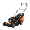Motoros fűnyíró, 3 az 1-ben, 46 cm, 4,0 LE, 55 l-es tartály, acél ház, motoros fűnyírógép, 4,0 LE, 55 l-es tartály, acél ház