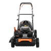 Motoros fűnyíró, 4 az 1-ben, 51 cm, 4,8 LE, 65 literes fűgyűjtő, Honda motor, acél ház, motoros fűnyírógép.