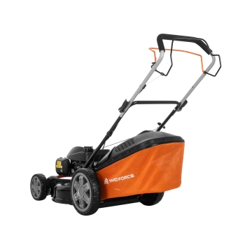 Motoros fűnyíró, 4 az 1-ben, 51 cm, 4,8 LE, 65 literes fűgyűjtő, Honda motor, acél ház, motoros fűnyírógép.