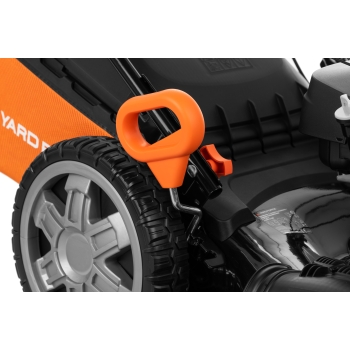 Motoros fűnyíró, 4 az 1-ben, 51 cm, 4,8 LE, 65 literes fűgyűjtő, Honda motor, acél ház, motoros fűnyírógép.