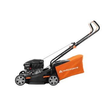 3 az 1-ben benzinmotoros fűnyíró, 40 cm, 2,9 LE, 45 literes fűgyűjtő doboz, műanyag burkolat