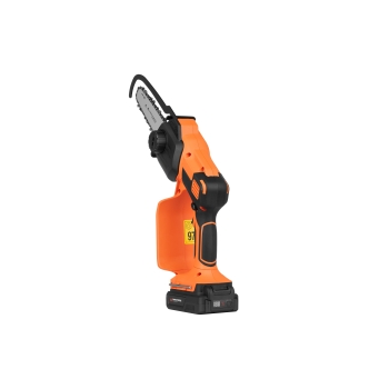 Mini láncfűrész 20 V, 2,0 Ah, 13 cm-es vezető rúddal